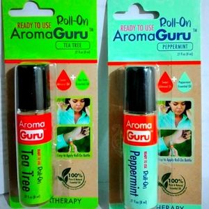 AromaGuru Roll-On, 100% Natural Essential Oil